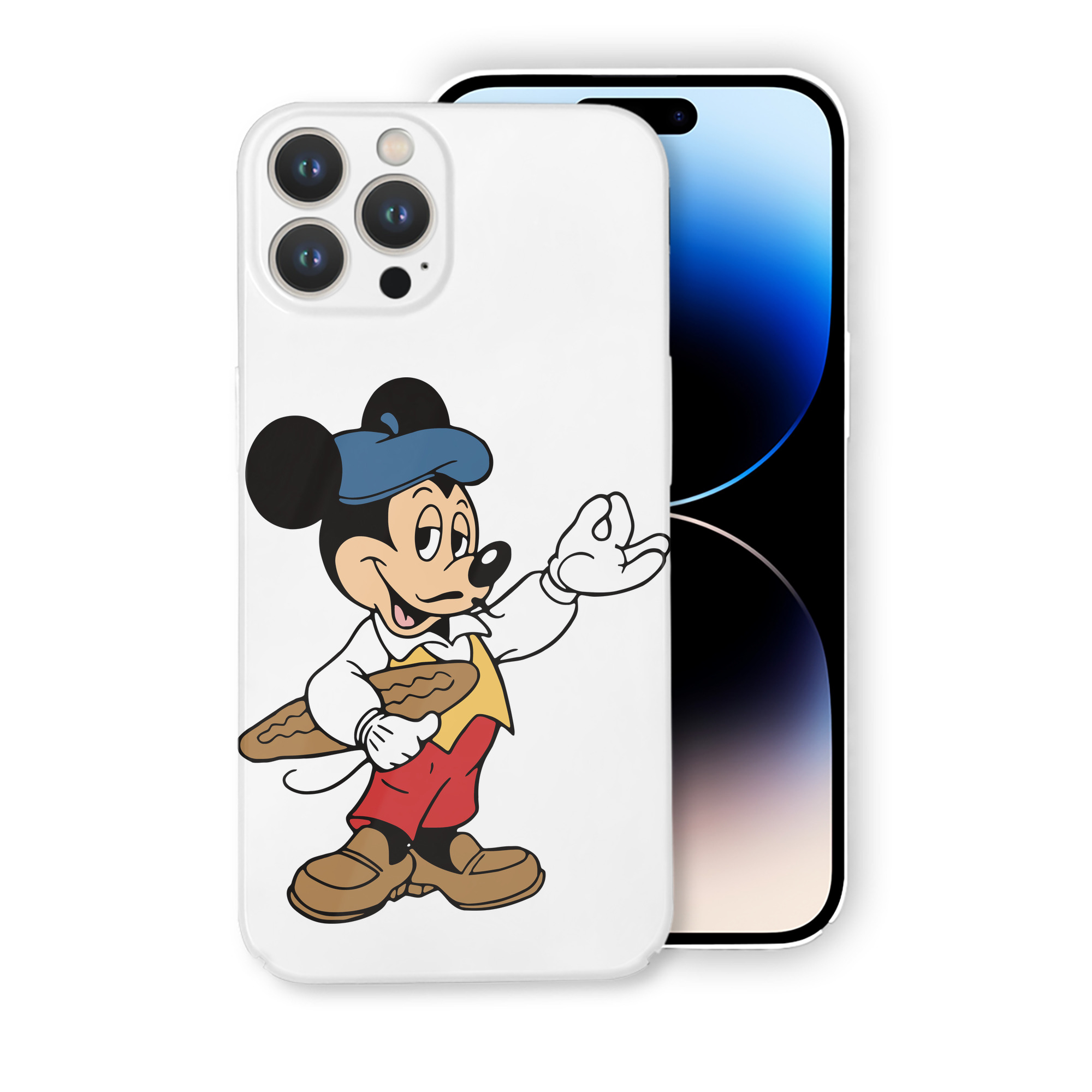 （画像用） ミッキーマウス Mickey Mouse 【iPhone 14シリーズ対応】ハードケース